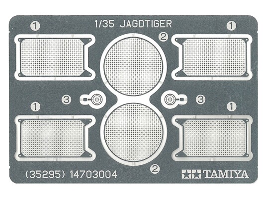 Збірна модель 1/35 САУ Ягдтигр (Рання версія) Tamiya 35295 детальное изображение Бронетехника 1/35 Бронетехника