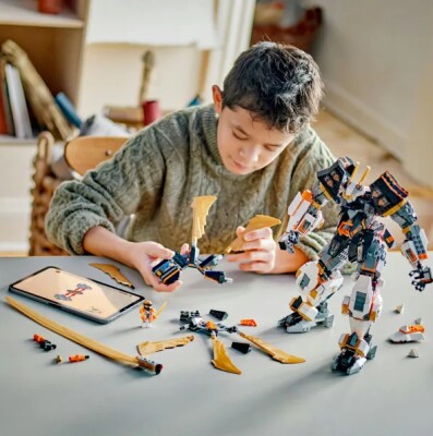 Конструктор LEGO NINJAGO Драконовый робот-титан Коула 71821 детальное изображение NINJAGO Lego