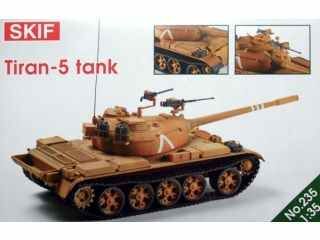 Assembly model 1/35 Tank Tiran-5 SKIF MK235 детальное изображение Бронетехника 1/35 Бронетехника