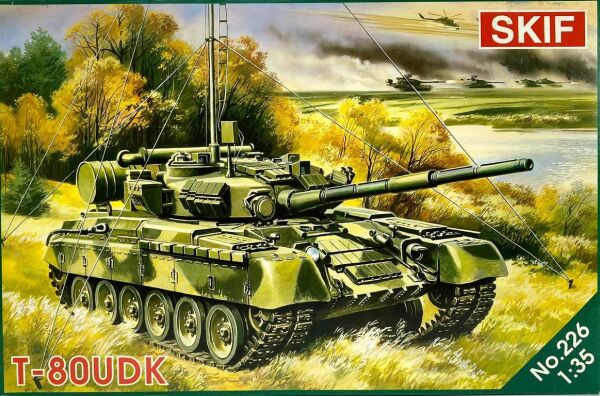 Збірна модель 1/35 Танк Т-80УДК SKIF MK226 детальное изображение Бронетехника 1/35 Бронетехника
