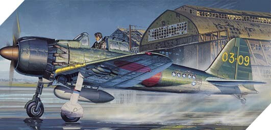 Збірна модель 1/72 Літак Zero Fighter Type 52C [A6M5C] Academy 12493 детальное изображение Самолеты 1/72 Самолеты