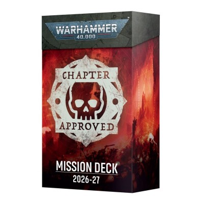 Карты WARHAMMER 40000: CHAPTER APPROVED MISSION DECK ENG детальное изображение Кодексы и правила Warhammer Художественная литература