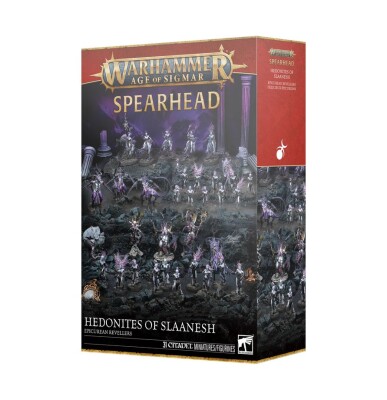 Игровой набор Warhammer AGE OF SIGMAR - HEDONITES OF SLAANESH - SPEARHEAD: EPICUREAN REVELLERS детальное изображение Слаанешиты Хаос