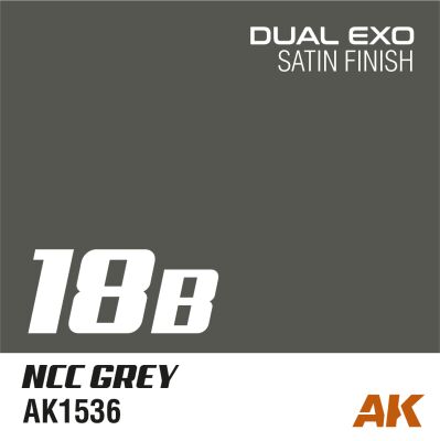 Dual exo 18b – ncc grey 60ml детальное изображение AK Dual EXO Краски