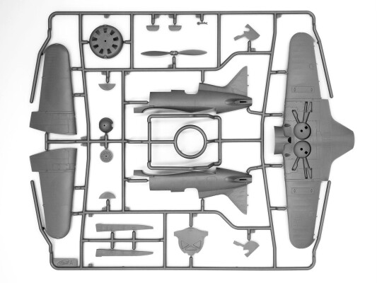 Збірна модель 1/48 Літак І-16 тип 24 ICM 48097 детальное изображение Самолеты 1/48 Самолеты