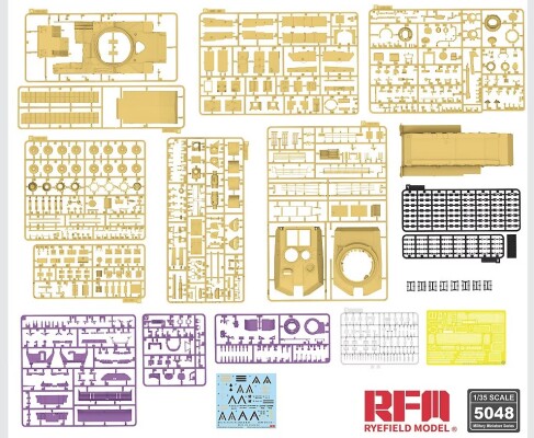 Збірна модель 1/35 Танк M1A1 FEP Абрамс із бульдозерним відвалом Rye Field Model RM-5048 детальное изображение Бронетехника 1/35 Бронетехника