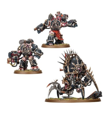 Ігровий набір Warhammer 40000 - BATTLEFORCE - CHAOS SPACE MARINES WARBAND детальное изображение Космический Десант Хаоса Армии Хаоса