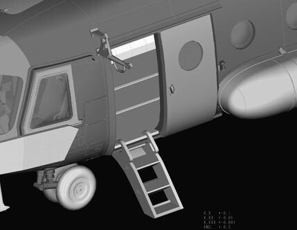 Збірна модель 1/72 Вертоліт Мі-8MT/Мі-17/171 Hip-H HobbyBoss 87208 детальное изображение Вертолеты 1/72 Вертолеты