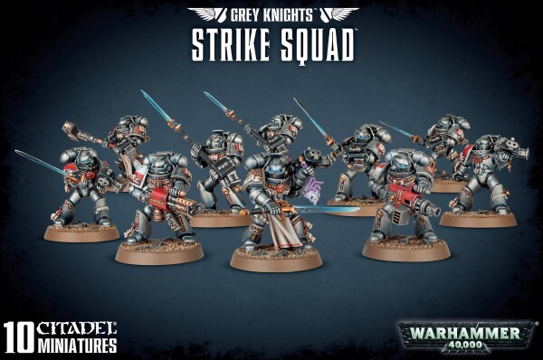 GREY KNIGHTS: STRIKE SQUAD детальное изображение Серые Рыцари Космические Десантники