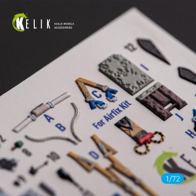 F.2A Lighting 3D decal interior for Airfix kit 1/72 KELIK K72163 детальное изображение 3D Декали Афтермаркет