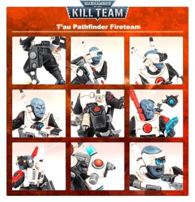 KILL TEAM: TAU EMPIRE - PATHFINDERS детальное изображение Империя Тау Армии Ксеносов