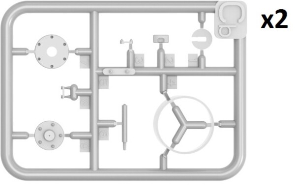 Сборная модель 1/24 Немецкий трактор D8506, модификация 1937 года Miniart 24003 детальное изображение Автомобили 1/24 Автомобили