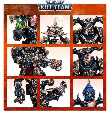 KILL TEAM: LEGIONARIES детальное изображение Космический Десант Хаоса WARHAMMER 40,000