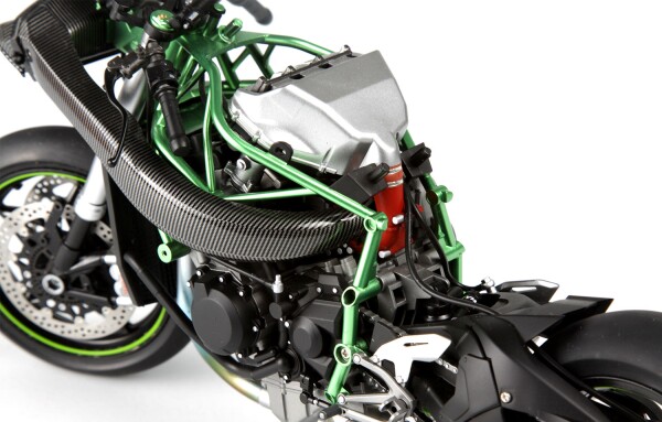 Збірна модель 1/9 Мотоцикл Kawasaki Ninja H2™R Meng MT-001 детальное изображение Мотоциклы Гражданская техника