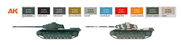 Збірна модель 1/72 Французький важкий танк FCM 50t ScaleX SM-72001 детальное изображение Бронетехника 1/72 Бронетехника