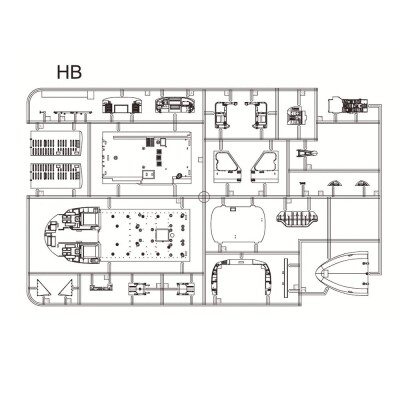 Сборная модель 1/35 Вертолет MH-60R &quot;Sea Hawk&quot; Zimi 50008 детальное изображение Вертолеты 1/35 Вертолеты