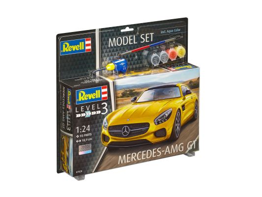 Model Set Mercedes AMG GT детальное изображение Автомобили 1/24 Автомобили