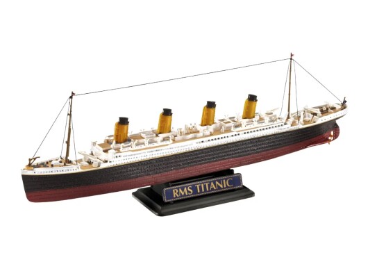 Scale model 1/700 and 1/1200 Titanic ship (gift set) Revell 05727 детальное изображение Флот 1/700 Флот