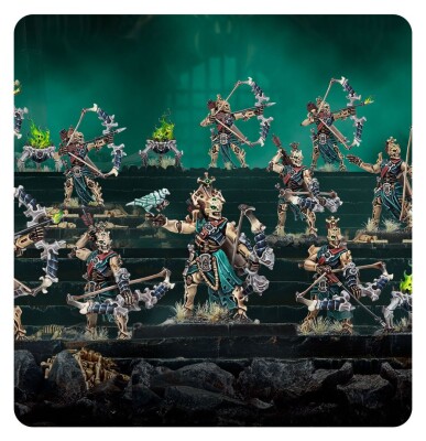 Ігровий набір Warhammer AGE OF SIGMAR - OSSIARCH BONEREAPERS - MORTEK TRIAXES детальное изображение Мёртвые Костетрясы Смерть