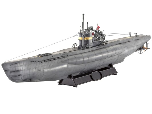 Збірна модель 1/144 Підводний човен U-Boot TYPE VIIC-41 &quot;Atlantic Version&quot; Revell 05100 детальное изображение Флот 1/144 Флот