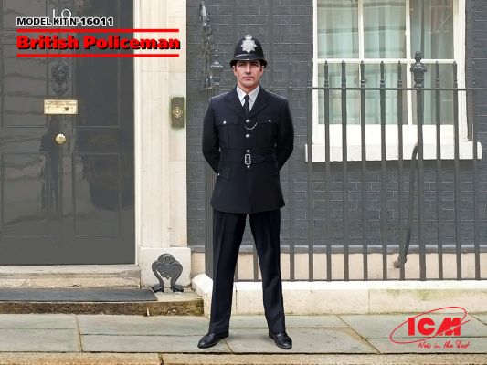 Британский полицейский детальное изображение Фигуры 1/16 Фигуры