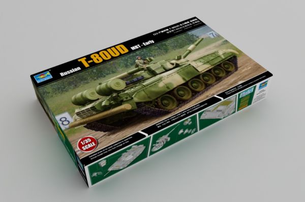 Збірна модель танка T-80UD MBT(early) детальное изображение Бронетехника 1/35 Бронетехника