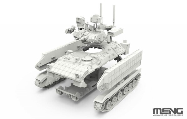 Збірна модель 1/72 БМП США M2A3 Bradley з BUSK III Meng 72-005 детальное изображение Бронетехника 1/72 Бронетехника