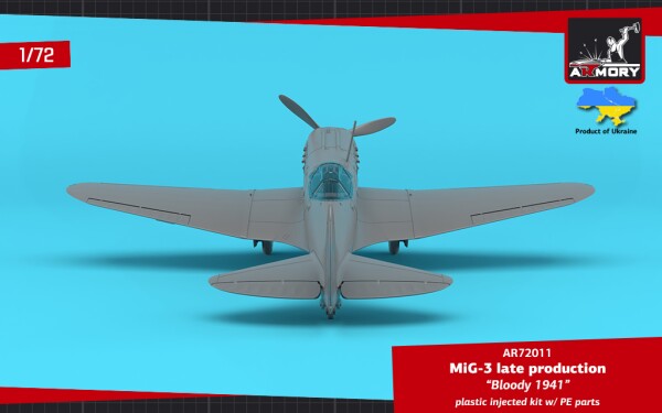 Сборная модель 1/72 Истребитель МиГ-3 поздний – «Кровавый 1941» Armory Models Group 72011 детальное изображение Самолеты 1/72 Самолеты