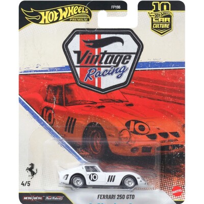 Тематическая машинка Hot Wheels Car Culture Ferrari 250 GTO JKF25 детальное изображение Hot Wheels 