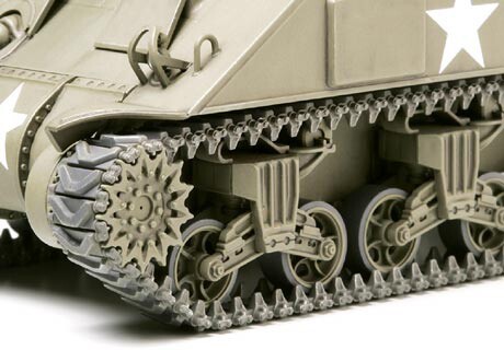 Збірна модель 1/48 Танк Sherman (раннє виробництво) Tamiya 32505 детальное изображение Бронетехника 1/48 Бронетехника