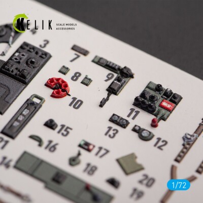 Bristol Beaufort Mk.1 3D декаль інтер'єр для комплекту Airfix 1/72 KELIK K72151 детальное изображение 3D Декали Афтермаркет