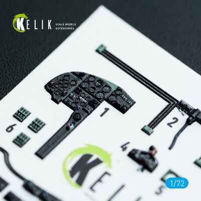 de Havilland Mosquito PR.XVI 3D декаль інтер'єр для комплекту Airfix 1/72 KELIK K72208 детальное изображение 3D Декали Афтермаркет