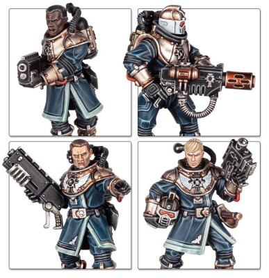 Ігровий набір Warhammer 40000 - IMPERIAL AGENTS - IMPERIAL NAVY BREACHERS детальное изображение Имперские Агенты Армии Империума