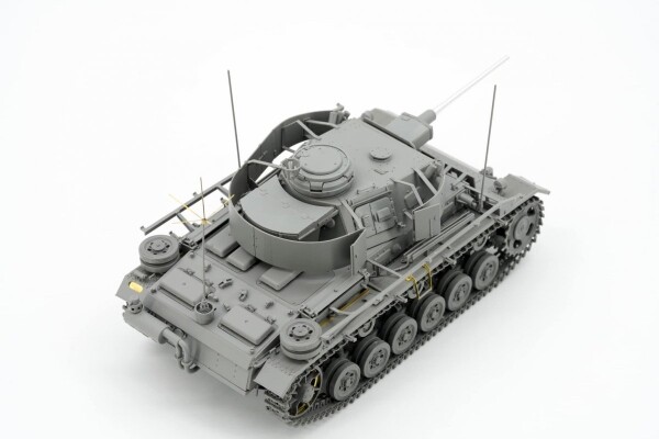 Збірна модель 1/35 Німецький танк Pz.Bef.Wg.III Ausf.K з екранами (2 до 1) Border Model BT-048 детальное изображение Бронетехника 1/35 Бронетехника