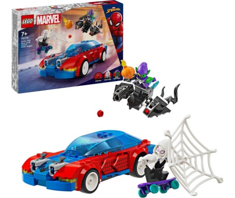 LEGO Super Heroes Marvel Spider-Man and Green Goblin Venom Race Car 76279 детальное изображение Marvel Lego