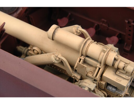 Сборная модель 1/35 Немецкая САУ Tiger Grille 21/210мм Mortar Трумпетер 01540 детальное изображение Бронетехника 1/35 Бронетехника