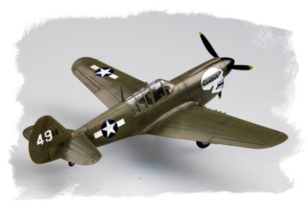 Збірна модель американського винищувача P-40N Kitty hawk детальное изображение Самолеты 1/72 Самолеты