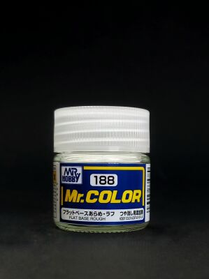 Flat Base Rough, Mr. Color solvent-based paint 10 ml. (Матовая Основа Грубая) детальное изображение Нитрокраски Краски
