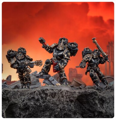 Ігровий набір Warhammer 40000 - CHAOS SPACE MARINES - RAPTORS детальное изображение Космический Десант Хаоса Армии Хаоса