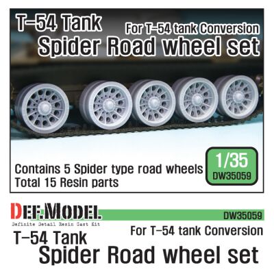 T-54 Spider roadwheel set  детальное изображение Смоляные колёса Афтермаркет