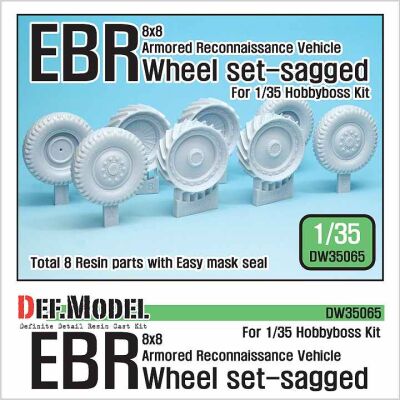 French Panhard EBR Sagged Wheel set детальное изображение Смоляные колёса Афтермаркет