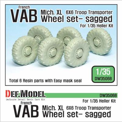  French VAB Sagged Wheel set 1-Mich. XL детальное изображение Смоляные колёса Афтермаркет