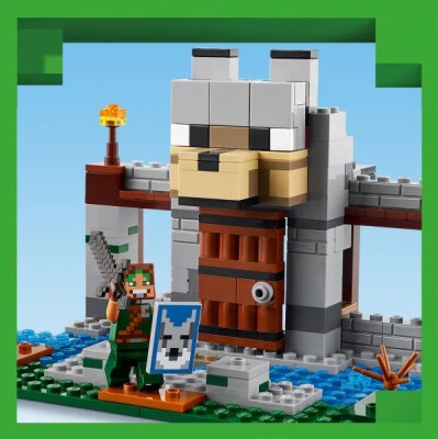 LEGO Minecraft Wolf of the Citadel 21261 детальное изображение LEGO Minecraft Lego