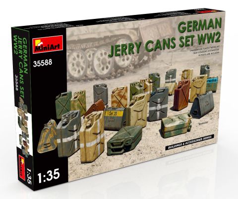 Set of German canisters from the Second World War детальное изображение Аксессуары 1/35 Диорамы