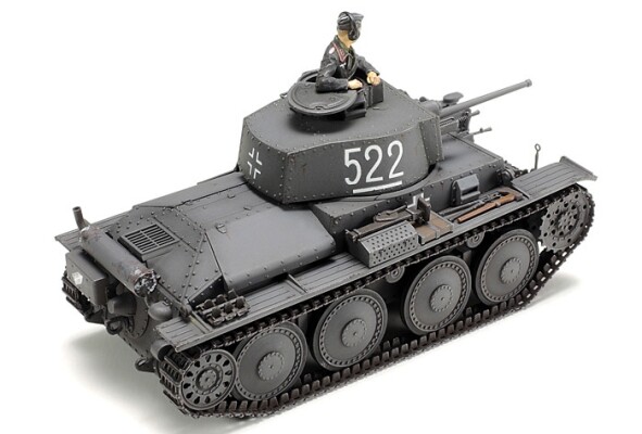 Збірна модель 1/48 Танк Panzerkampfwagen 38(t) Ausf.E/F Tamiya 32583 детальное изображение Бронетехника 1/48 Бронетехника