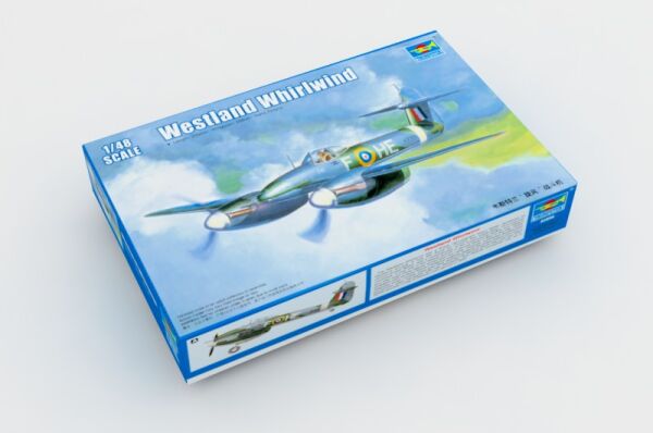 Збірна модель 1/48 Літак Westland Whirlwind Trumpeter 02890 детальное изображение Самолеты 1/48 Самолеты