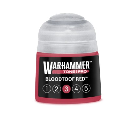 Акрилова фарба Warhammer Tone: Bloodtoof Red 3 детальное изображение Акриловые на водной основе  Краски