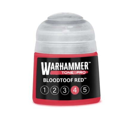Акрилова фарба Warhammer Tone: Bloodtoof Red 4 детальное изображение Акриловые на водной основе  Краски