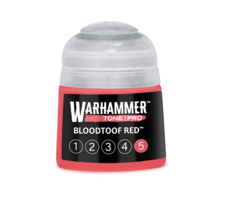 Акрилова фарба Warhammer Tone: Bloodtoof Red 5 детальное изображение Акриловые на водной основе  Краски