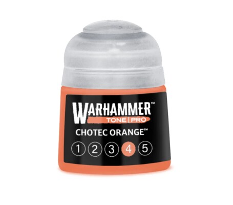 Акрилова фарба Warhammer Tone Pro: Chotec Orange 4 детальное изображение Акриловые на водной основе  Краски